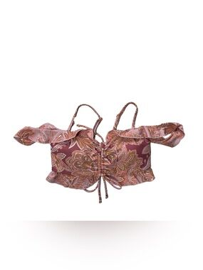 Power to the Flower P2F Swim Top Size Small